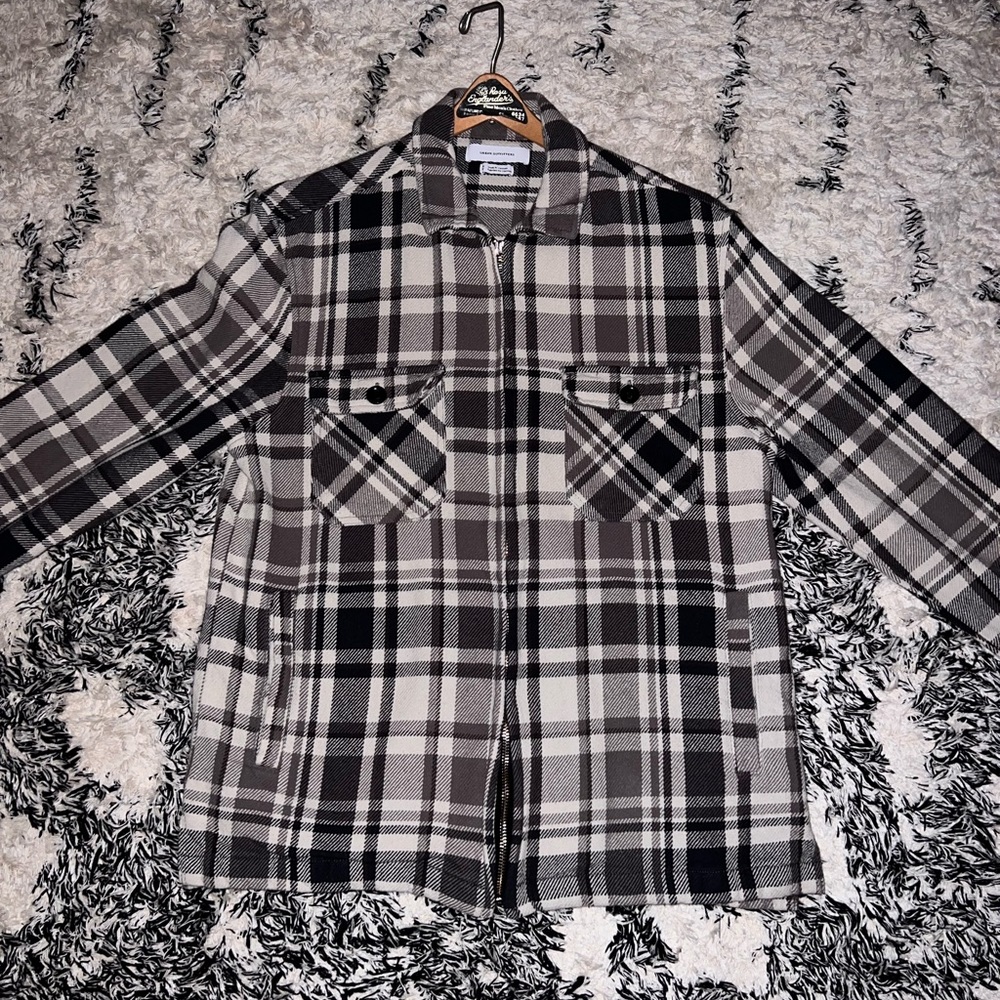 Urban Outfitters Flannel Zip Jacket